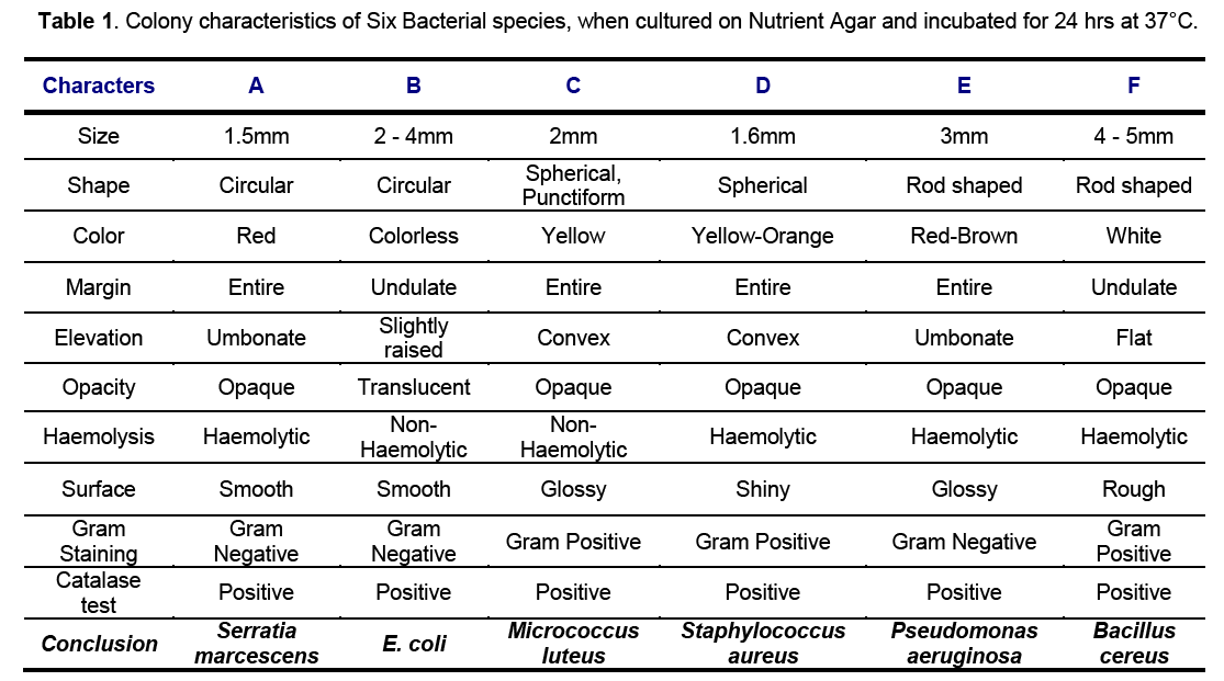 table